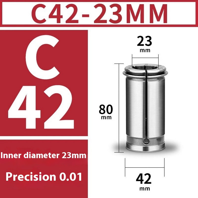 6027 C32 Powerful Straight Collet Collet C42/C25/C20/C16 Boring Head Reducing Sleeve Powerful Collet Chuck Shandong Denso Pricision Tools Co.,Ltd.